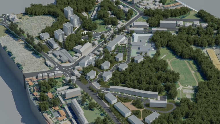 Étude urbaine prospective de restructuration du quartier  Bedat-Citadelle-Maubec à Bayonne (64)