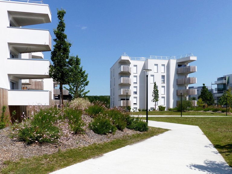 Construction de 43 logements sur la parcelle J1 de la ZAC Quartier de la Mairie à Bègles (33)