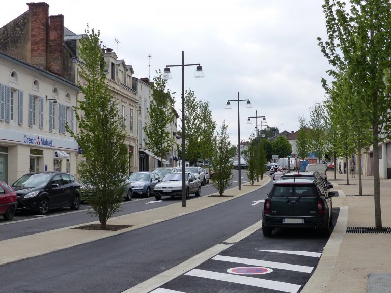 Aménagement de l’avenue Sadi Carnot, de la place Saint Roch et des  rues Montluc et du 4 septembre à Mont de Marsan (40)