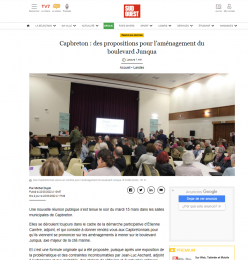 Capbreton : des propositions pour l'aménagement du boulevard Junqua