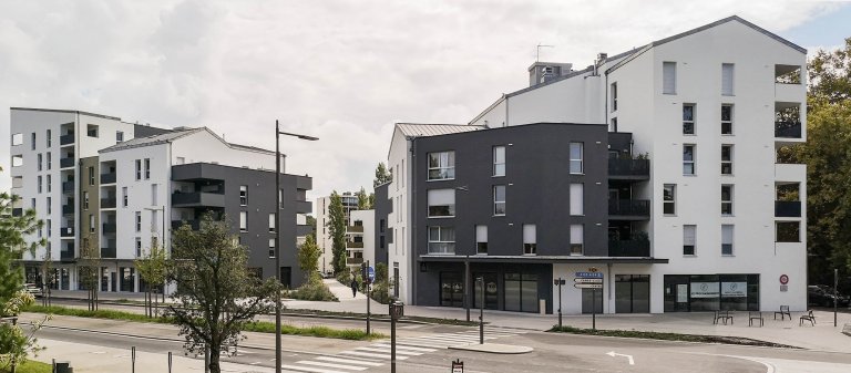 Aménagement de l’îlot Bovéro, construction de 132 logements, une résidence d’étudiants et commerces en RDC à Anglet (64)