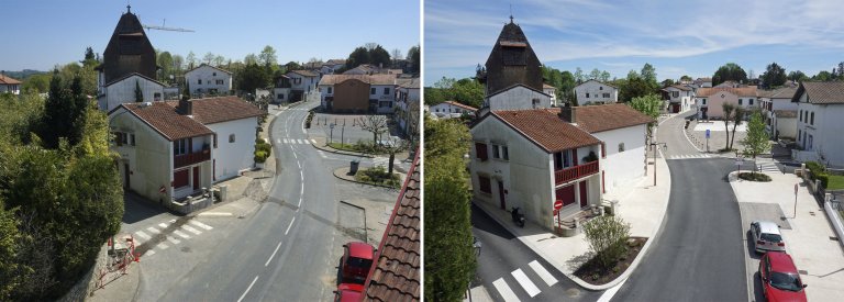 Maîtrise d’œuvre pour l’aménagement et l’embellissement des espaces publics centraux à Arbonne (64)