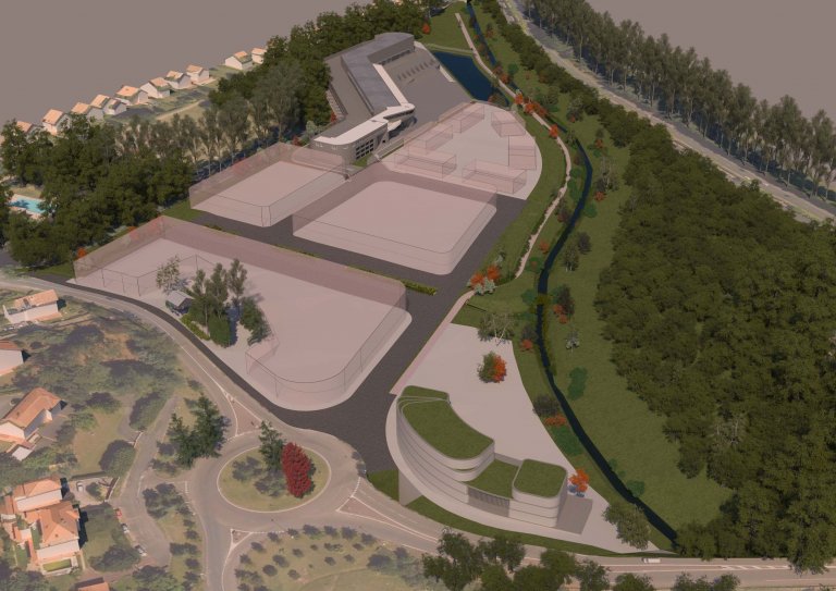 Aménagement urbain de la ZAC Aritxague Melville-Lynch à Anglet-Bayonne (64)