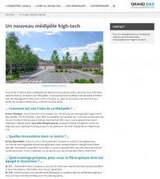 Un nouveau médipôle high-tech