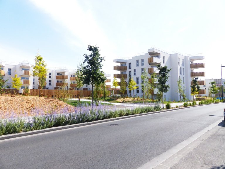 Construction de 43 logements sur la parcelle J1 de la ZAC Quartier de la Mairie à Bègles (33)