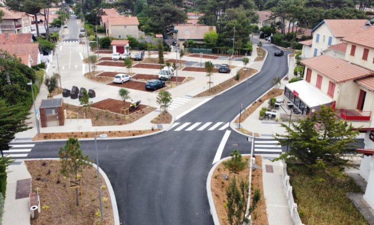 Mission de maîtrise d’œuvre pour l’aménagement paysager de trois places de  Capbreton (40) :  place des Basques, Place des Baleiniers et Place de la Marine