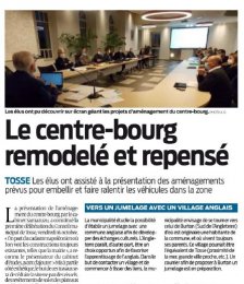 Tosse: Le centre-bourg remodelé et repensé