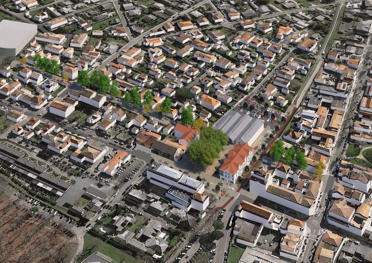 Project management for the city center development in Andernos-lès-Bains (33)