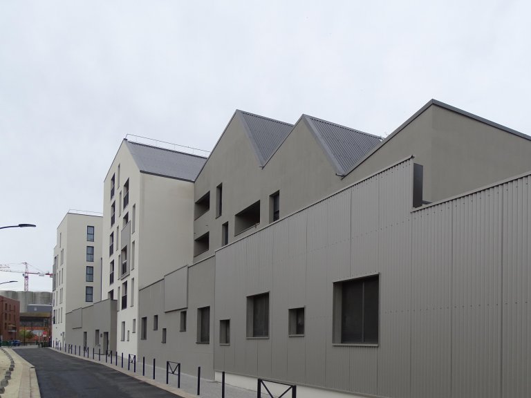 Construction de 33 logements sur la parcelle de l’îlot B2 des « Bassins à Flot » à Bordeaux (33)