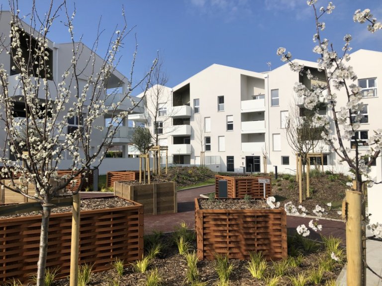 Construction de 55 logements intermédiaires sur l’ilot N2 dans le cadre de la ZAC de Trois Fontaines à Ondres (40)