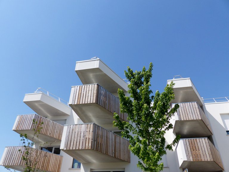 Construction de 43 logements sur la parcelle J1 de la ZAC Quartier de la Mairie à Bègles (33)