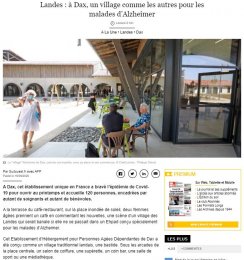 Landes: à Dax, un village comme les autres pour les malades d'Alzheimer